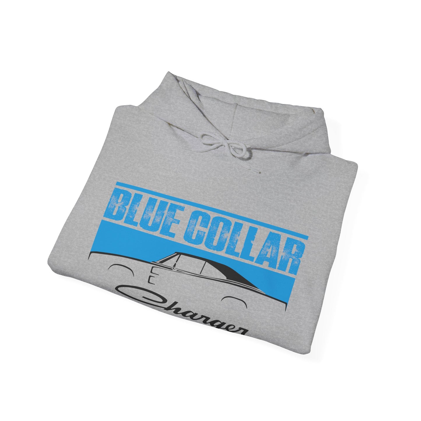 Blue Collar Charger Hoodie