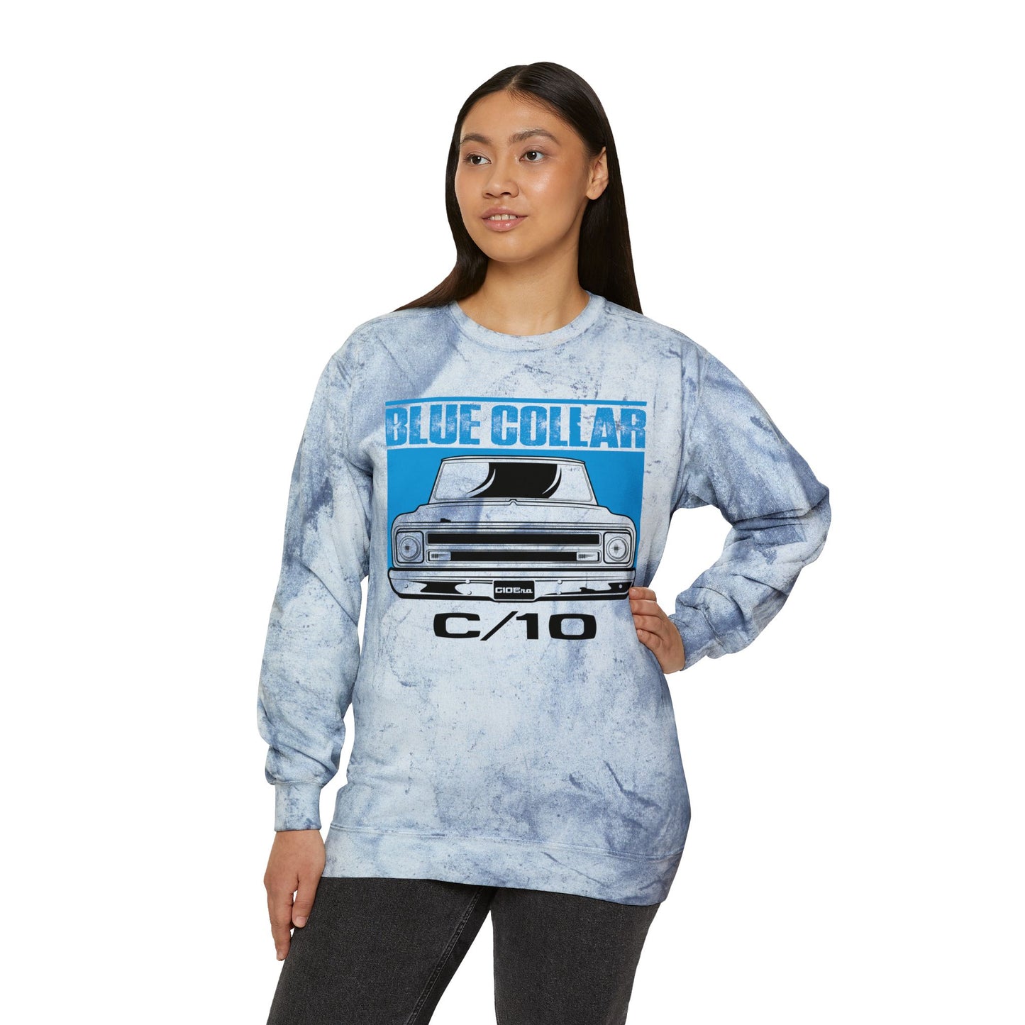 Blue Collar C/10 Unisex Color Blast Sweatshirt