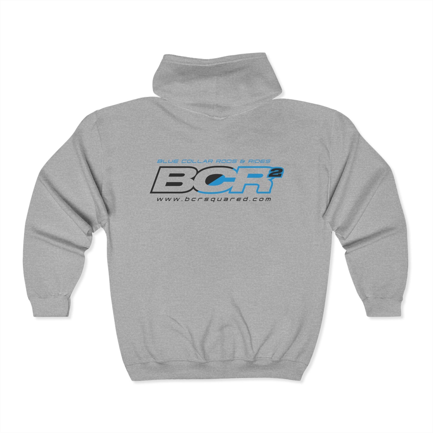 BCR Squared Zip Up Hoodie