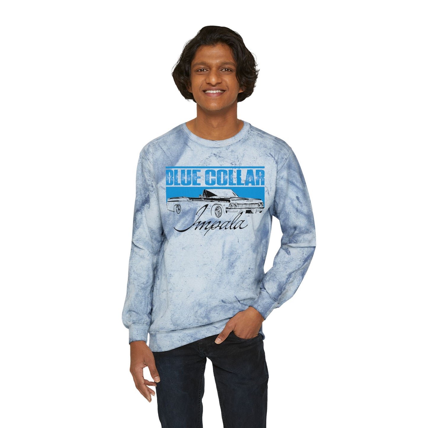 Blue Collar Impala Color Blast Sweatshirt