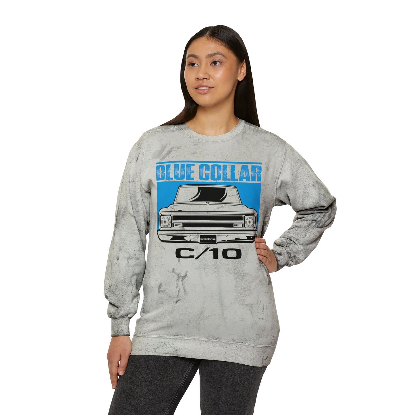 Blue Collar C/10 Unisex Color Blast Sweatshirt