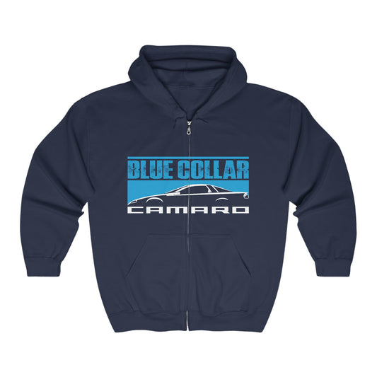 Blue Collar 4th Gen Camaro Zip Up Hoodie