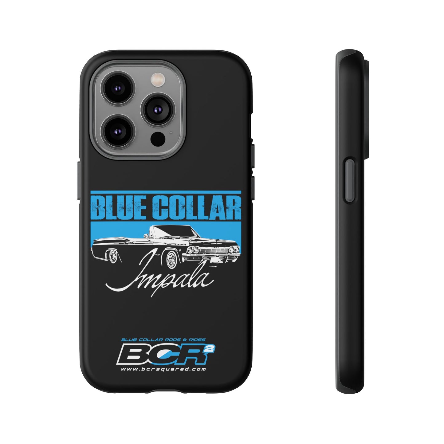 Blue Collar Impala Black Phone Cases