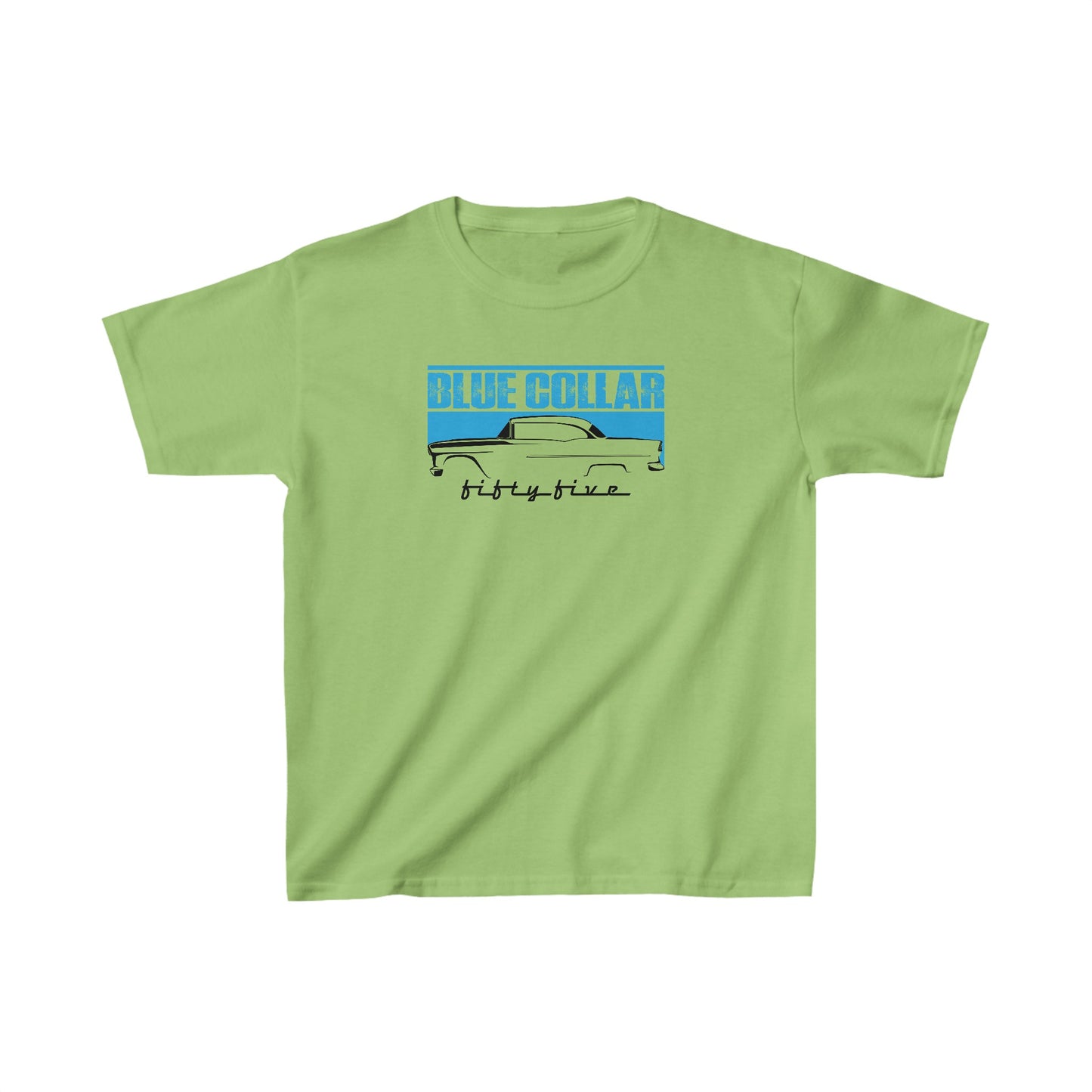 Blue Collar Fifty Five Kids Tee