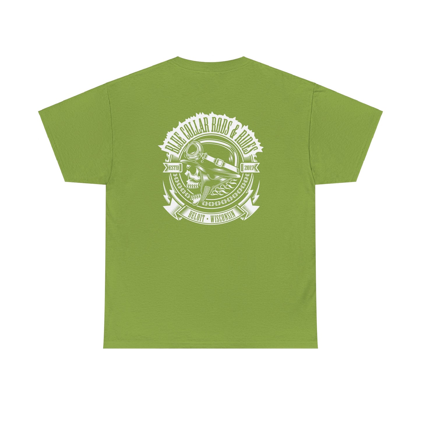 Blue Collar Skull 1 Tee