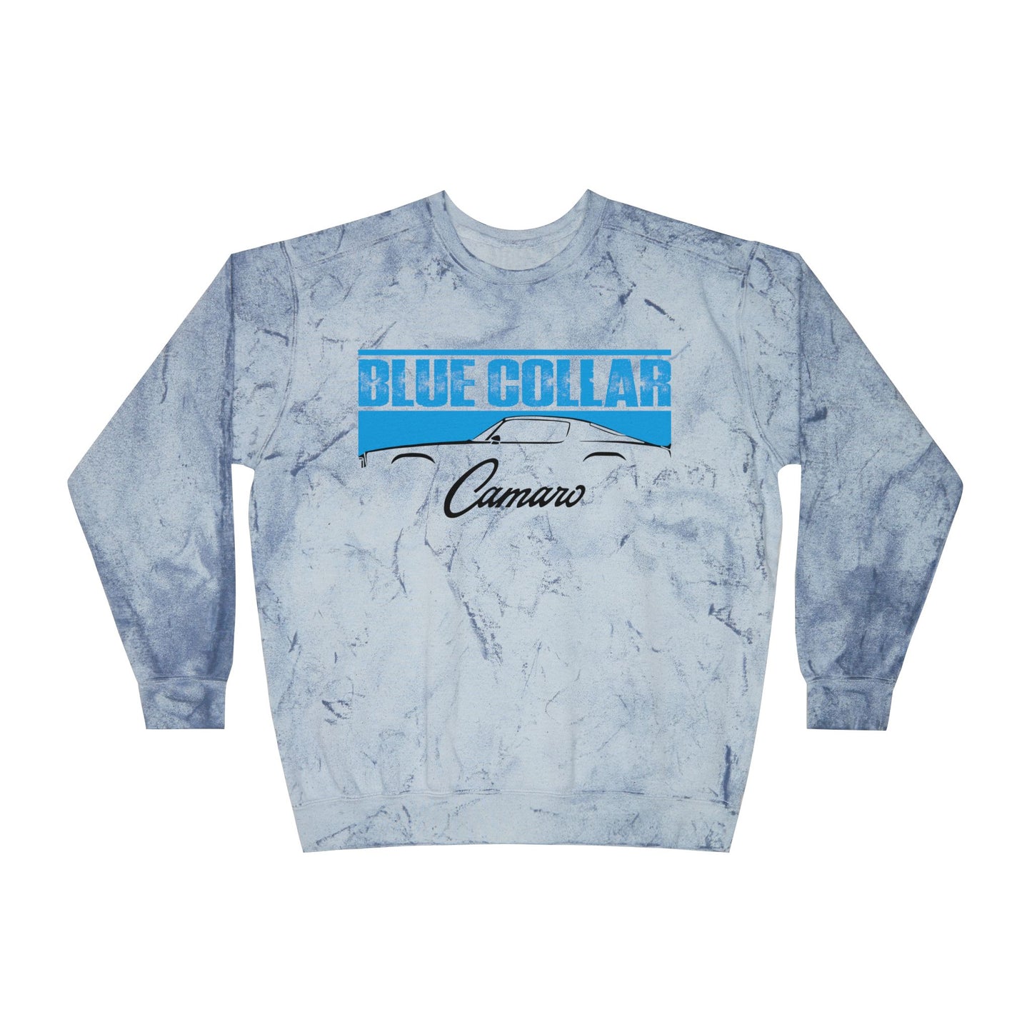 Blue Collar 2nd Gen Camaro Color Blast Crewneck Sweatshirt