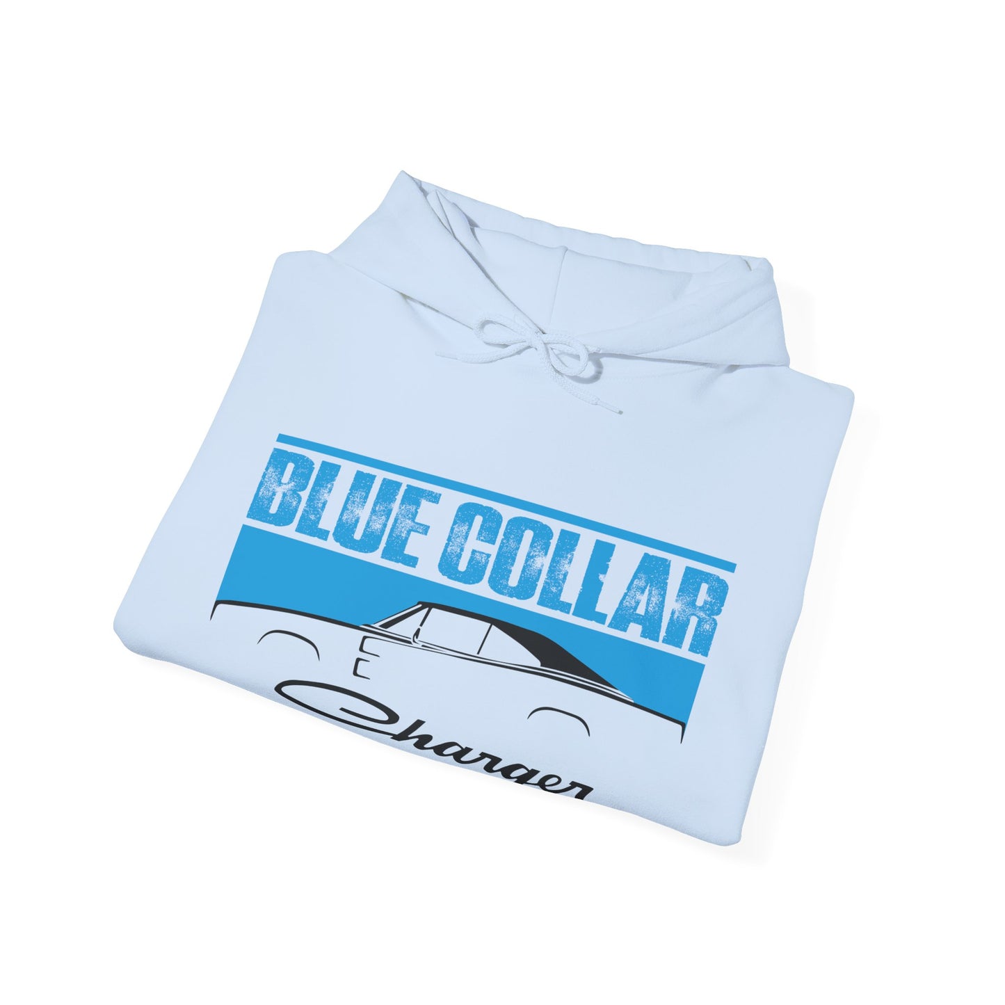 Blue Collar Charger Hoodie