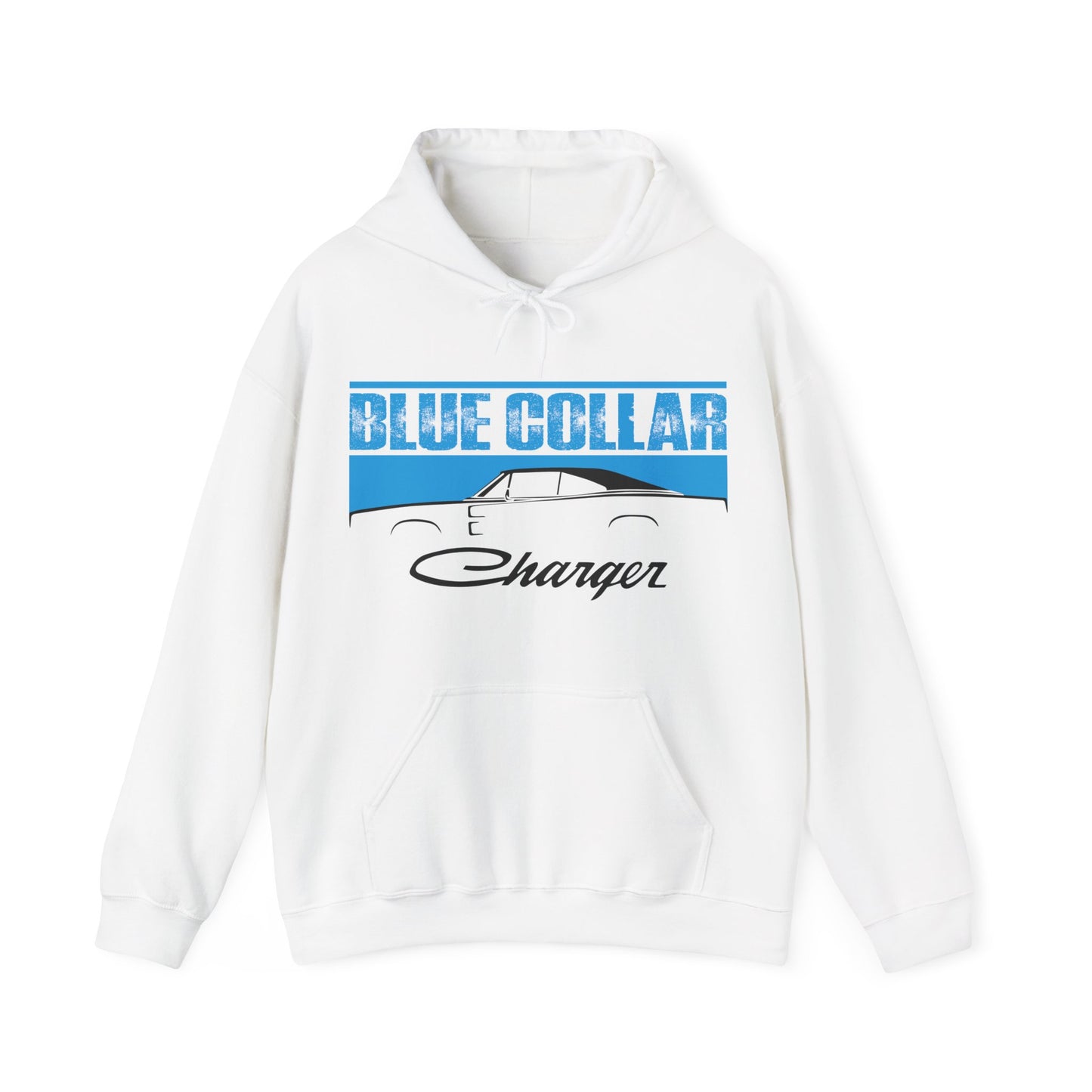 Blue Collar Charger Hoodie