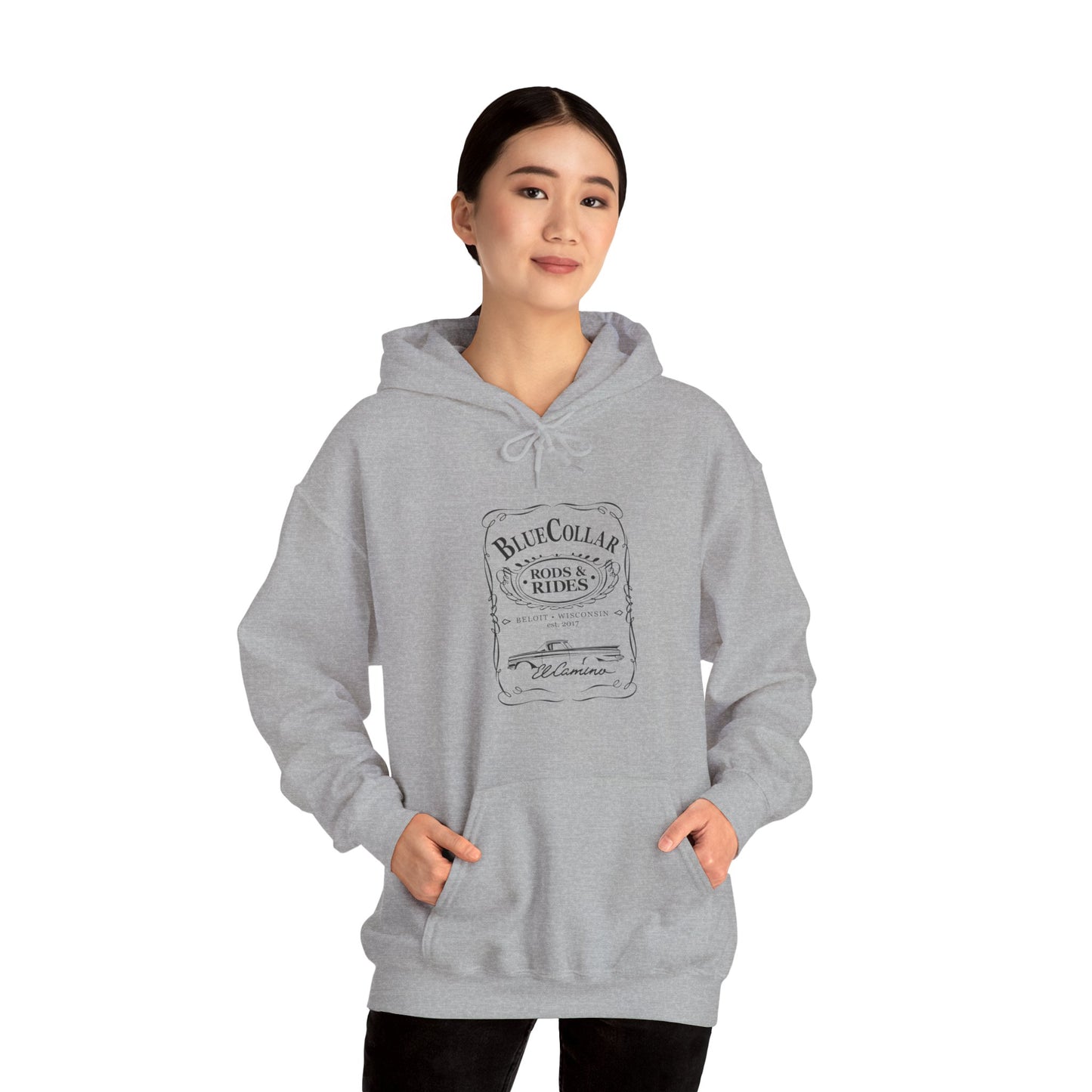 Blue Collar JD El Camino Hoodie