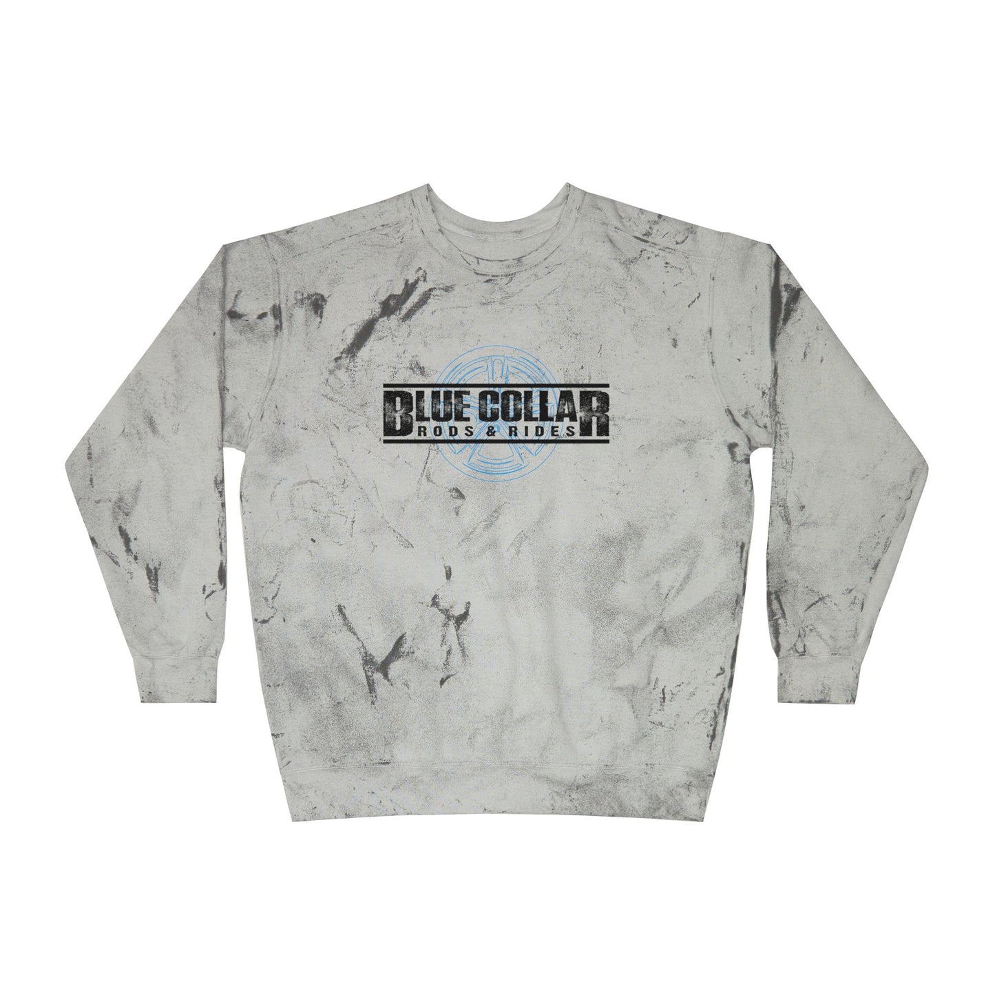 Blue Collar Wheel Color Blast Sweatshirt