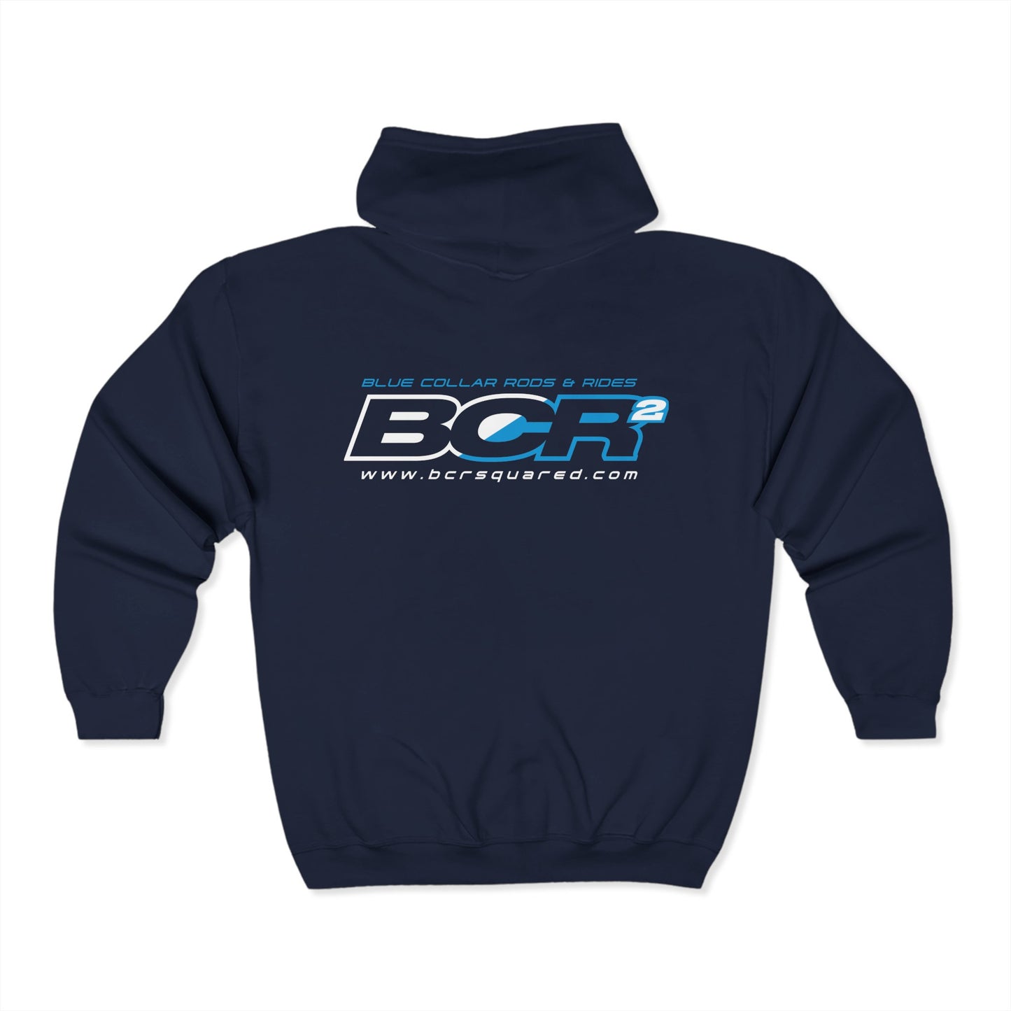 BCR Squared Zip Up Hoodie