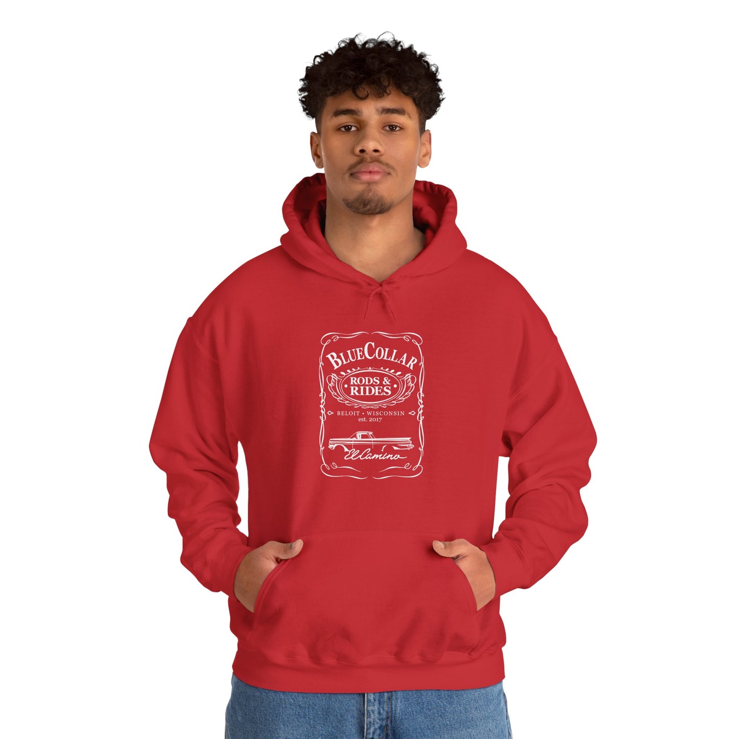 Blue Collar JD El Camino Hoodie
