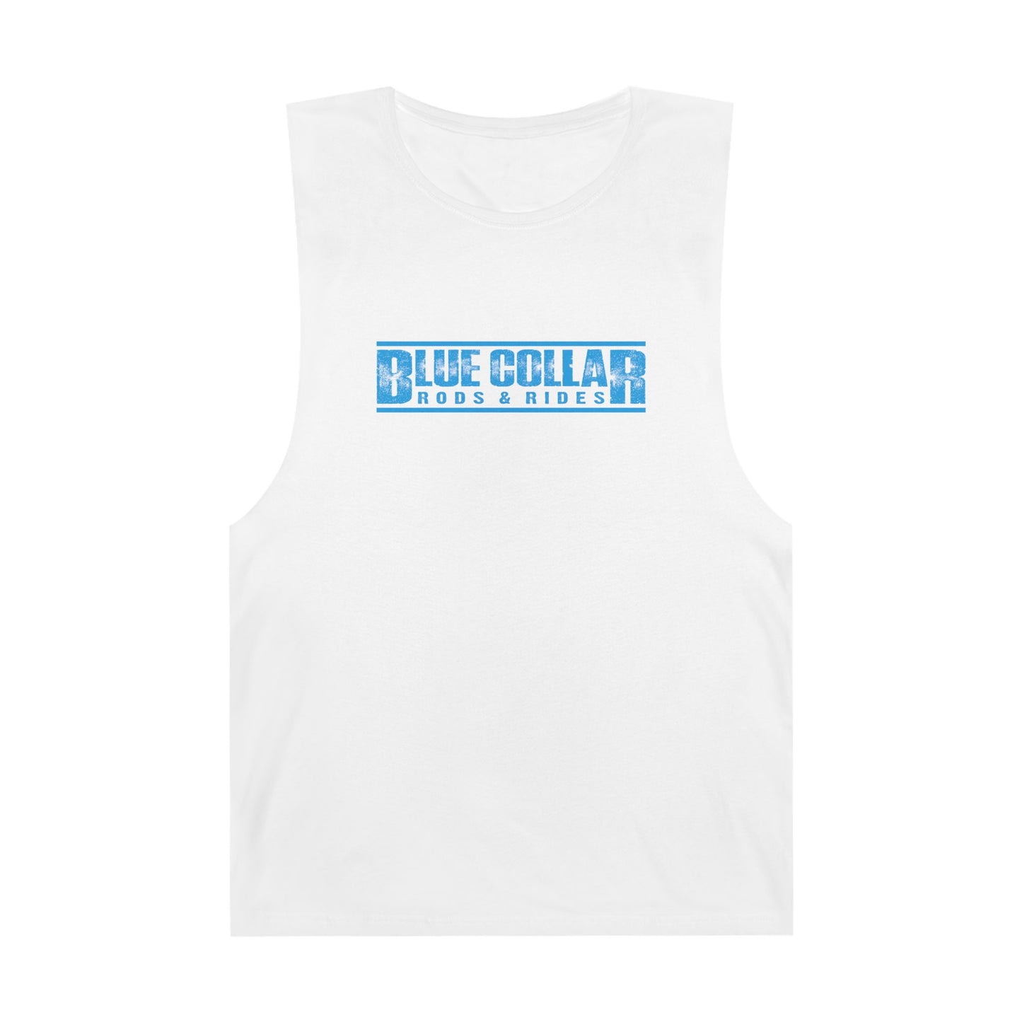 Blue Collar Block Logo Sleeveless Tee
