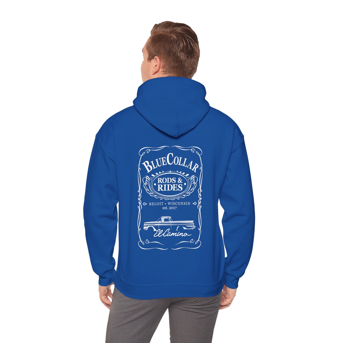 Blue Collar JD El Camino Hoodie