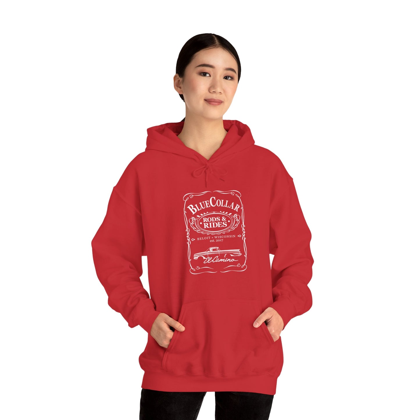 Blue Collar JD El Camino Hoodie