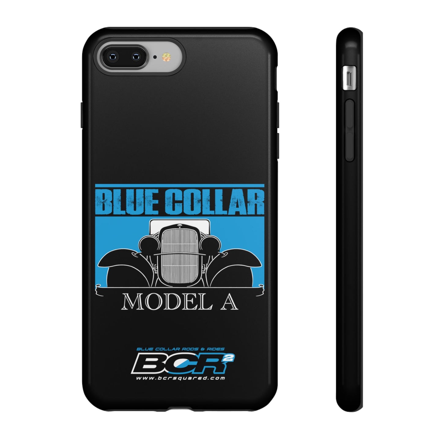 Blue Collar Model A Black Phone Case