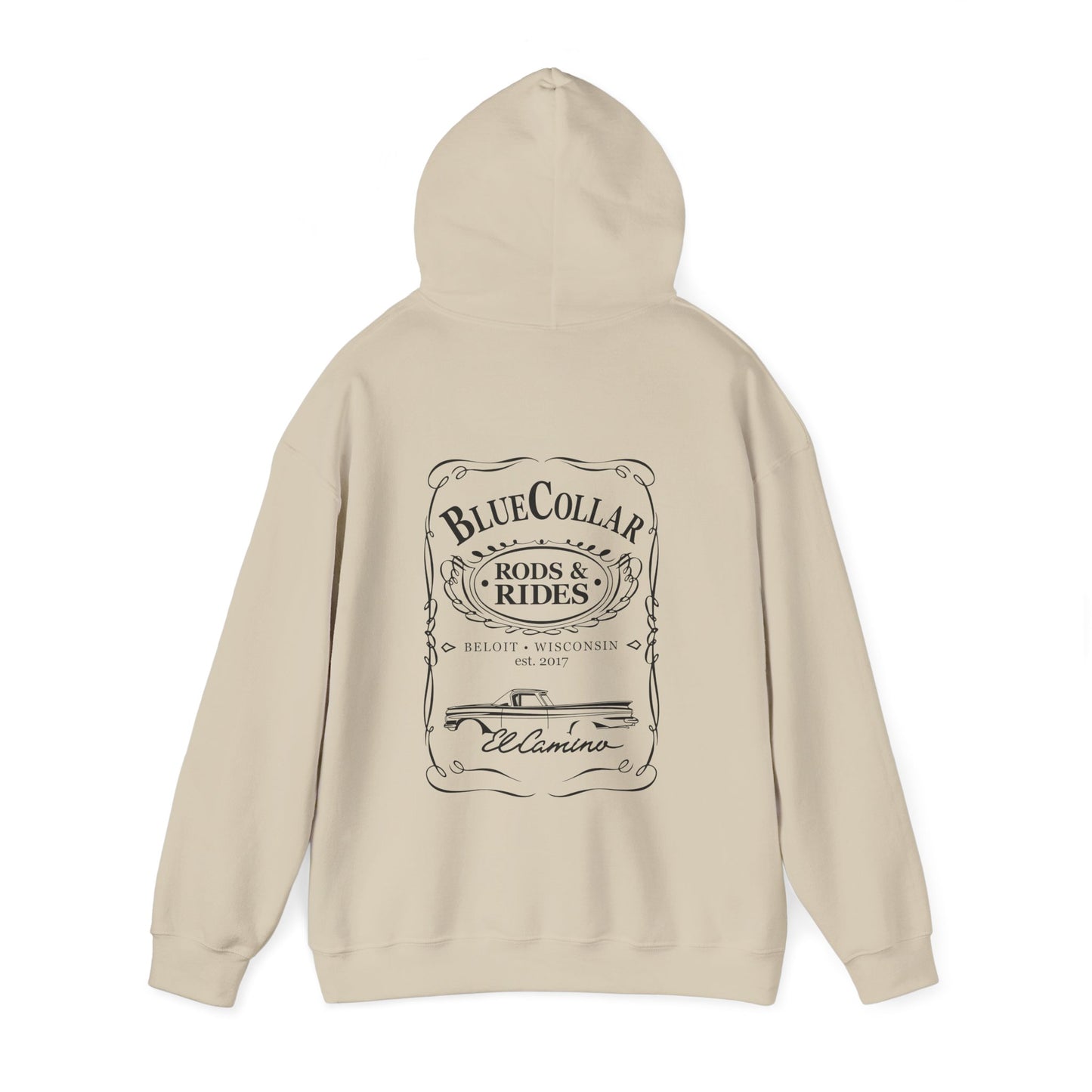 Blue Collar JD El Camino Hoodie