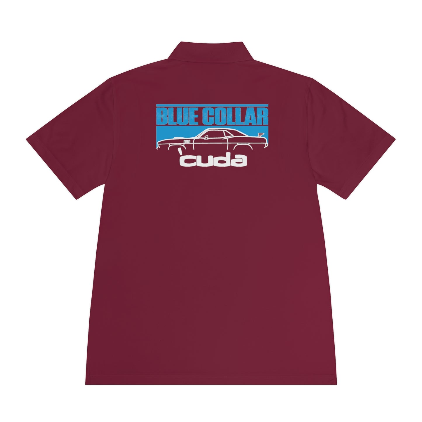 Blue Color 'Cuda Polo Shirt