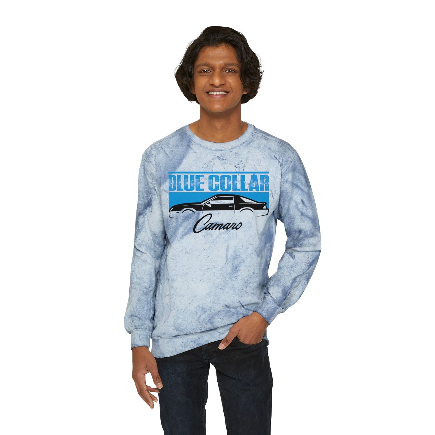 Blue Collar 3rd Gen Camaro Color Blast Crewneck Sweatshirt