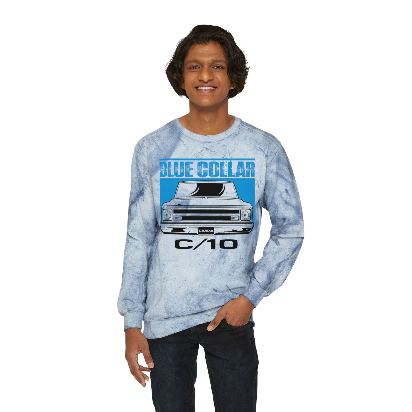 Blue Collar C/10 Unisex Color Blast Sweatshirt