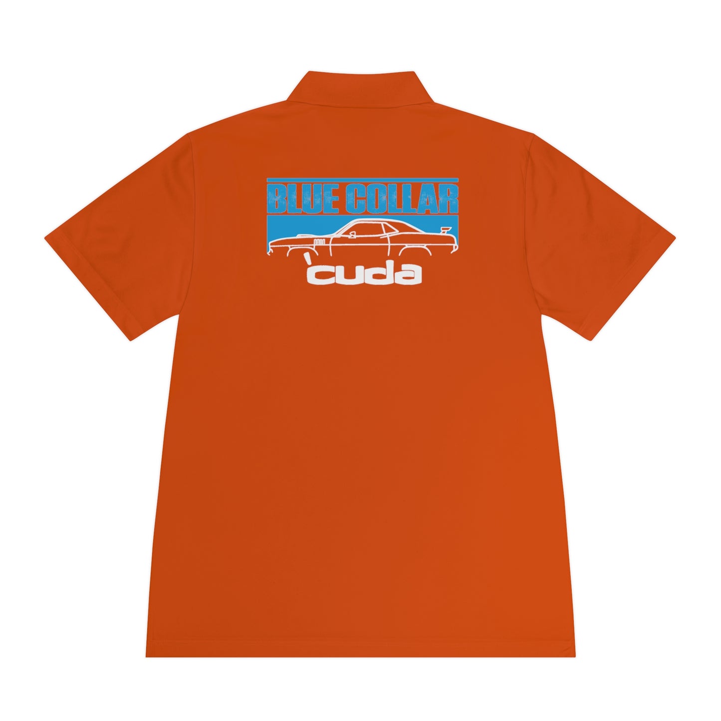 Blue Color 'Cuda Polo Shirt