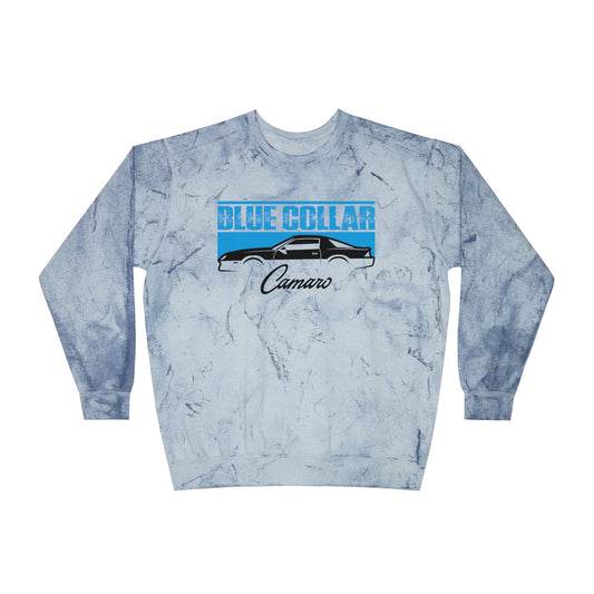 Blue Collar 3rd Gen Camaro Color Blast Crewneck Sweatshirt