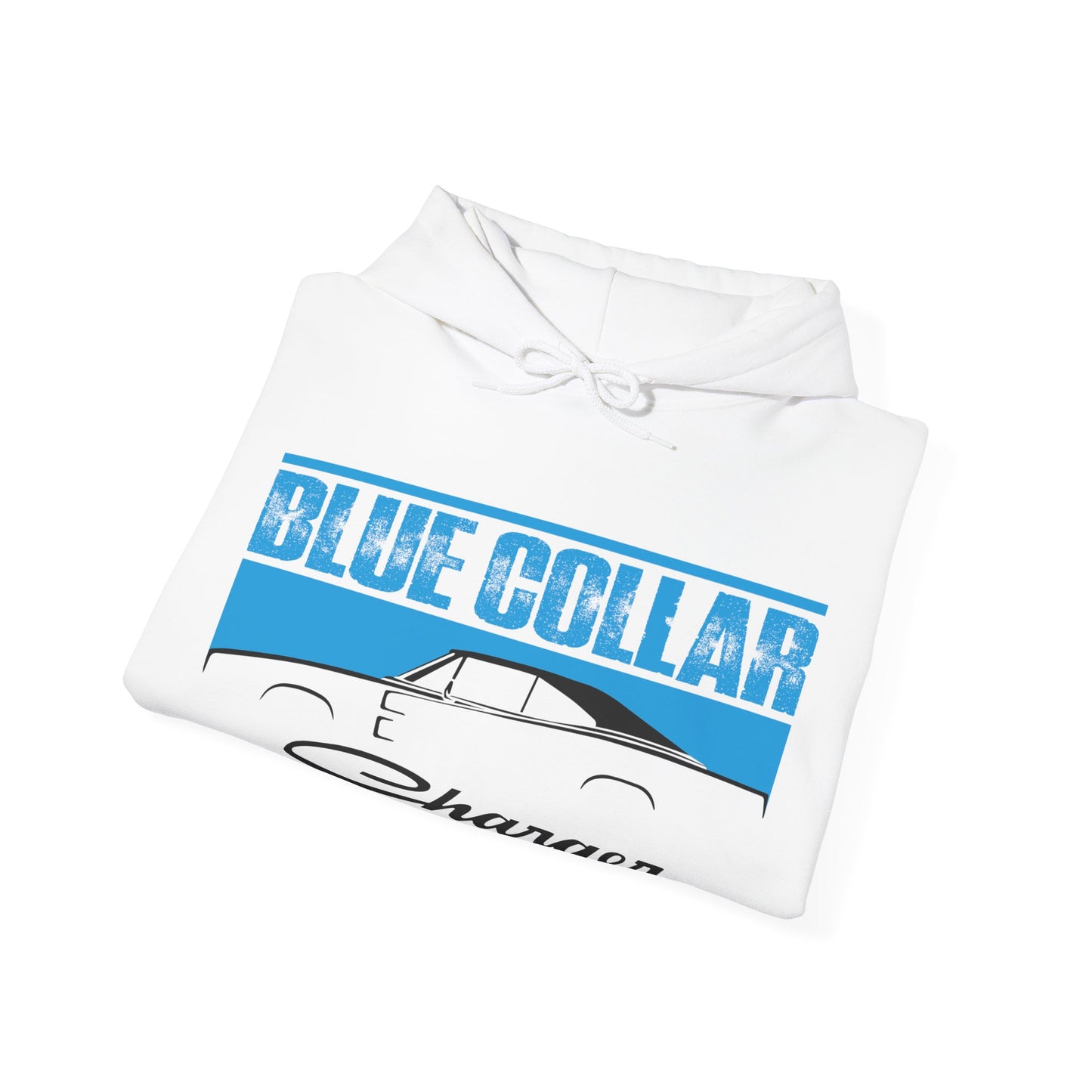 Blue Collar Charger Hoodie