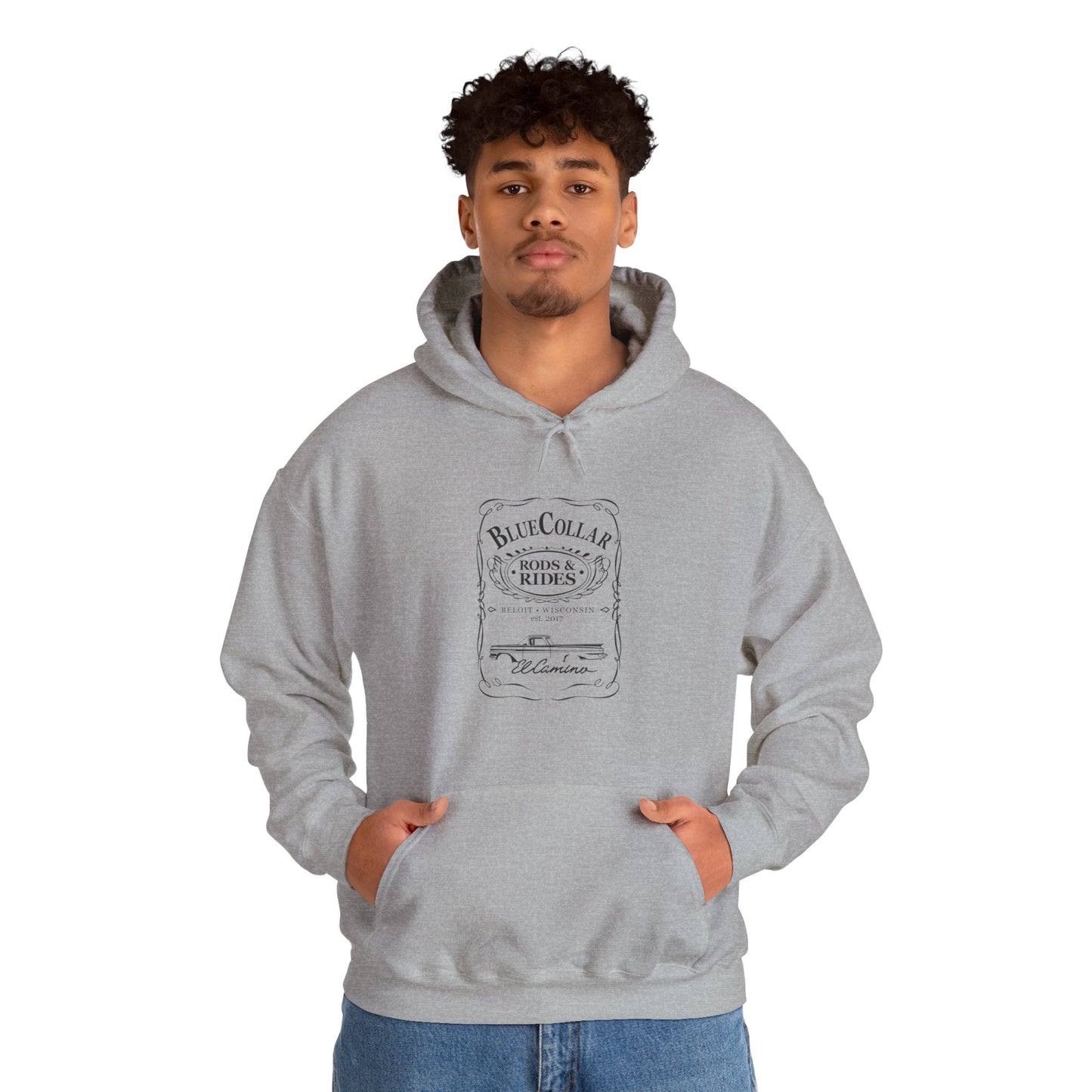 Blue Collar JD El Camino Hoodie
