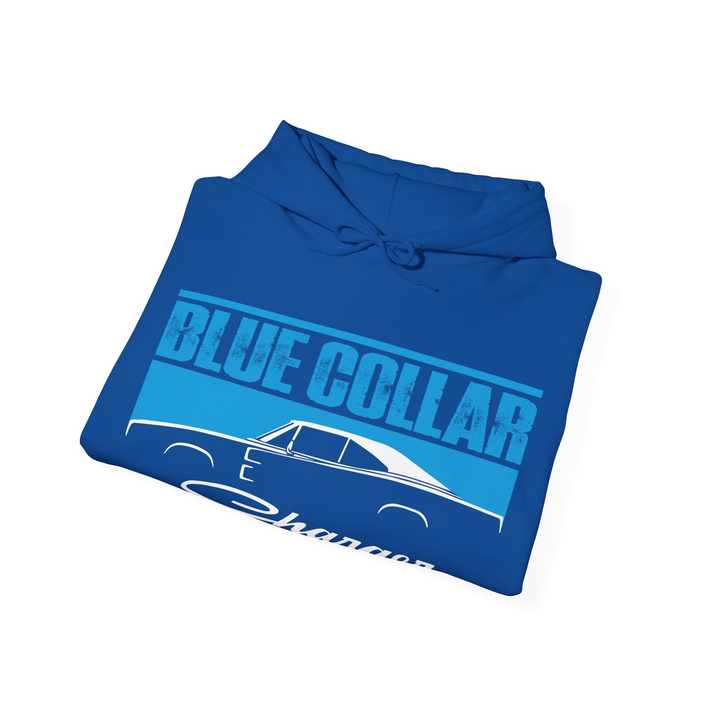 Blue Collar Charger Hoodie