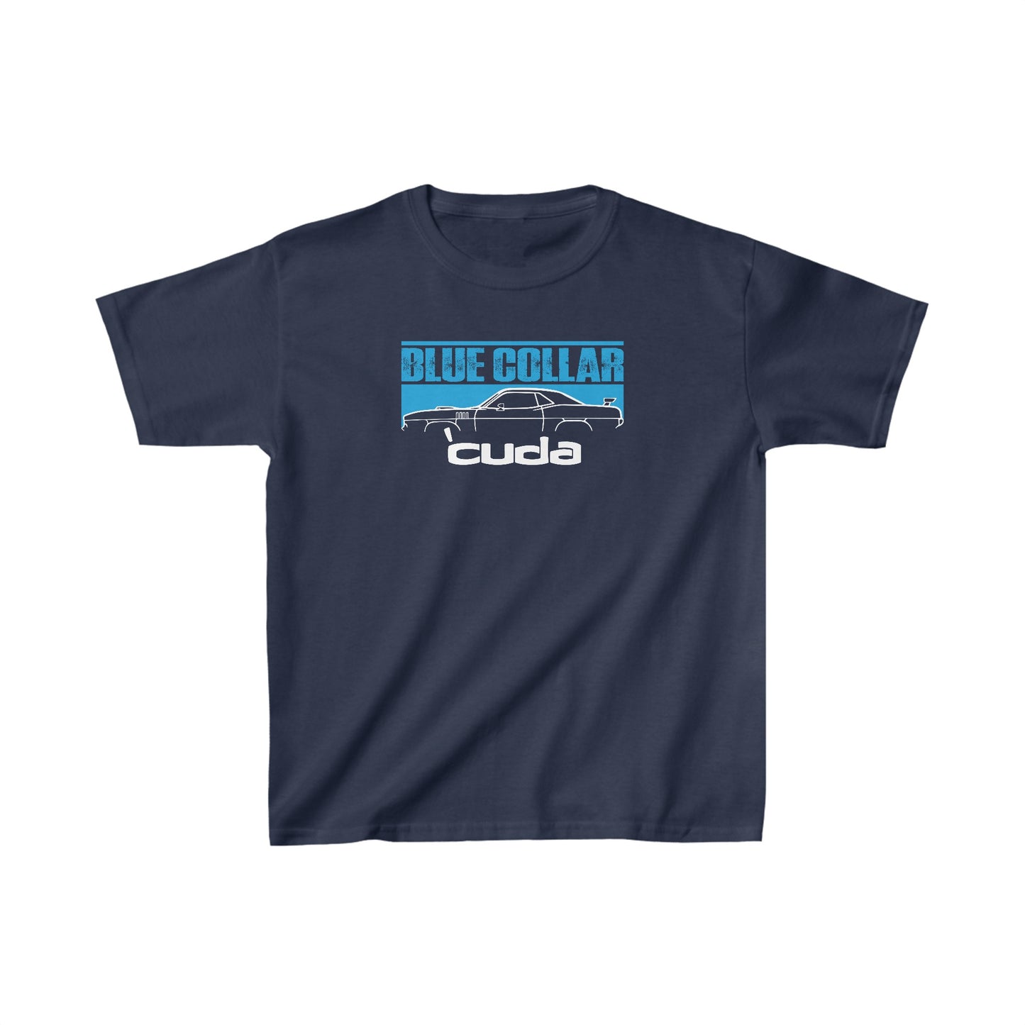 Blue Collar 'Cuda Kids Tee