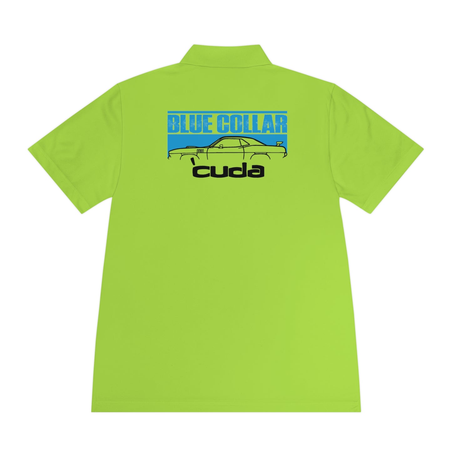 Blue Color 'Cuda Polo Shirt