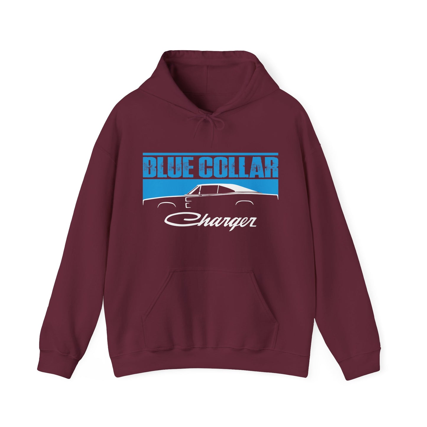 Blue Collar Charger Hoodie
