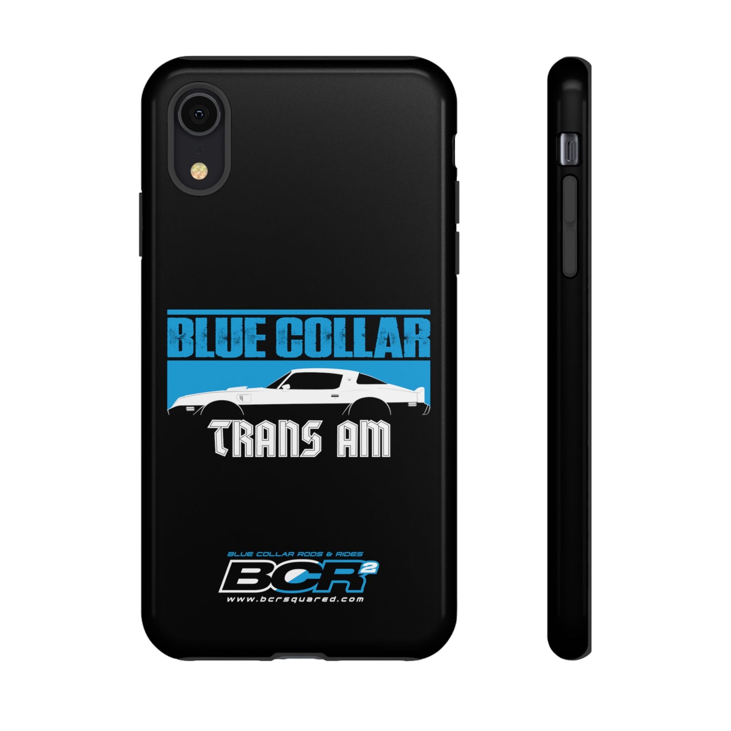 Blue Collar Black Phone Case