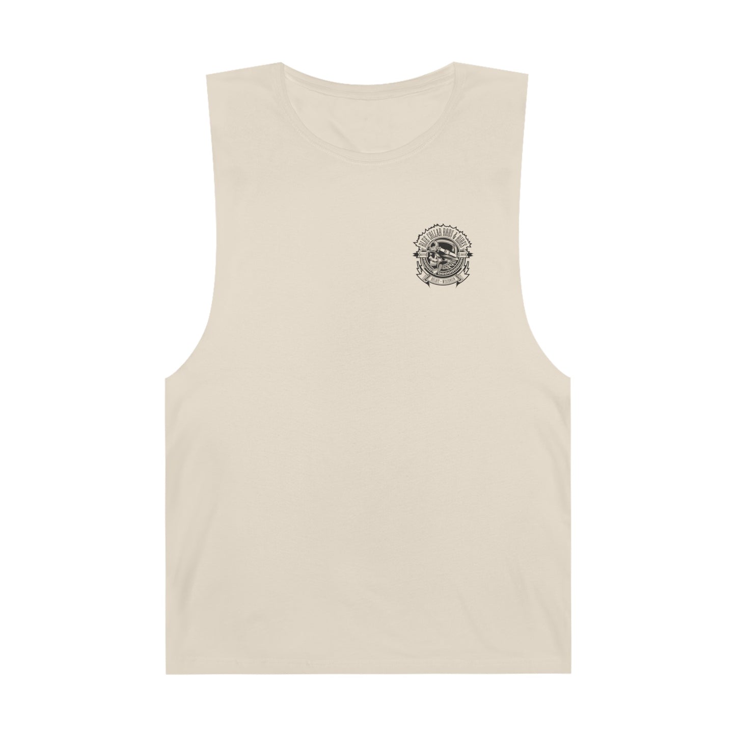 Blue Collar Skull 1 Unisex Sleeveless Tee