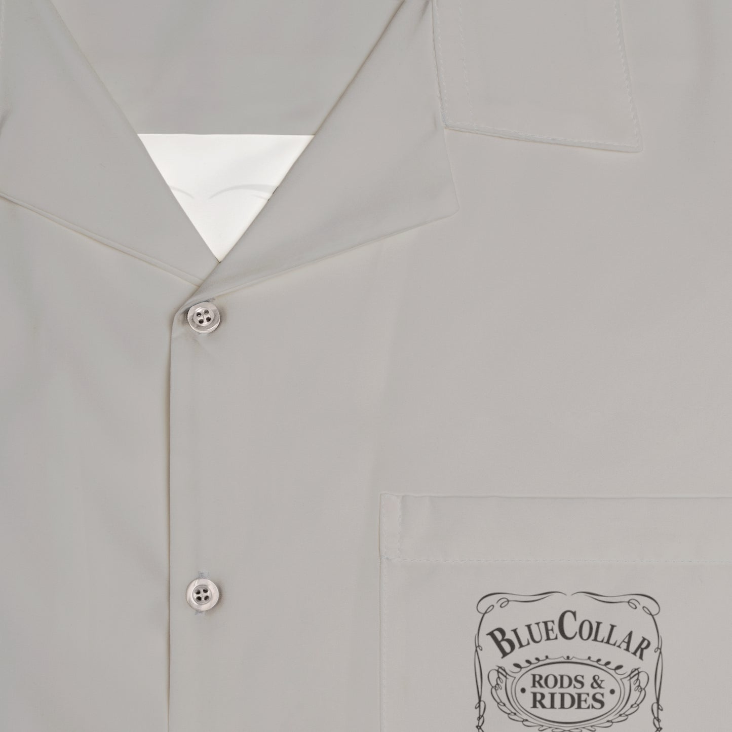 BC JD Model A Gray Hawaiian Shirt