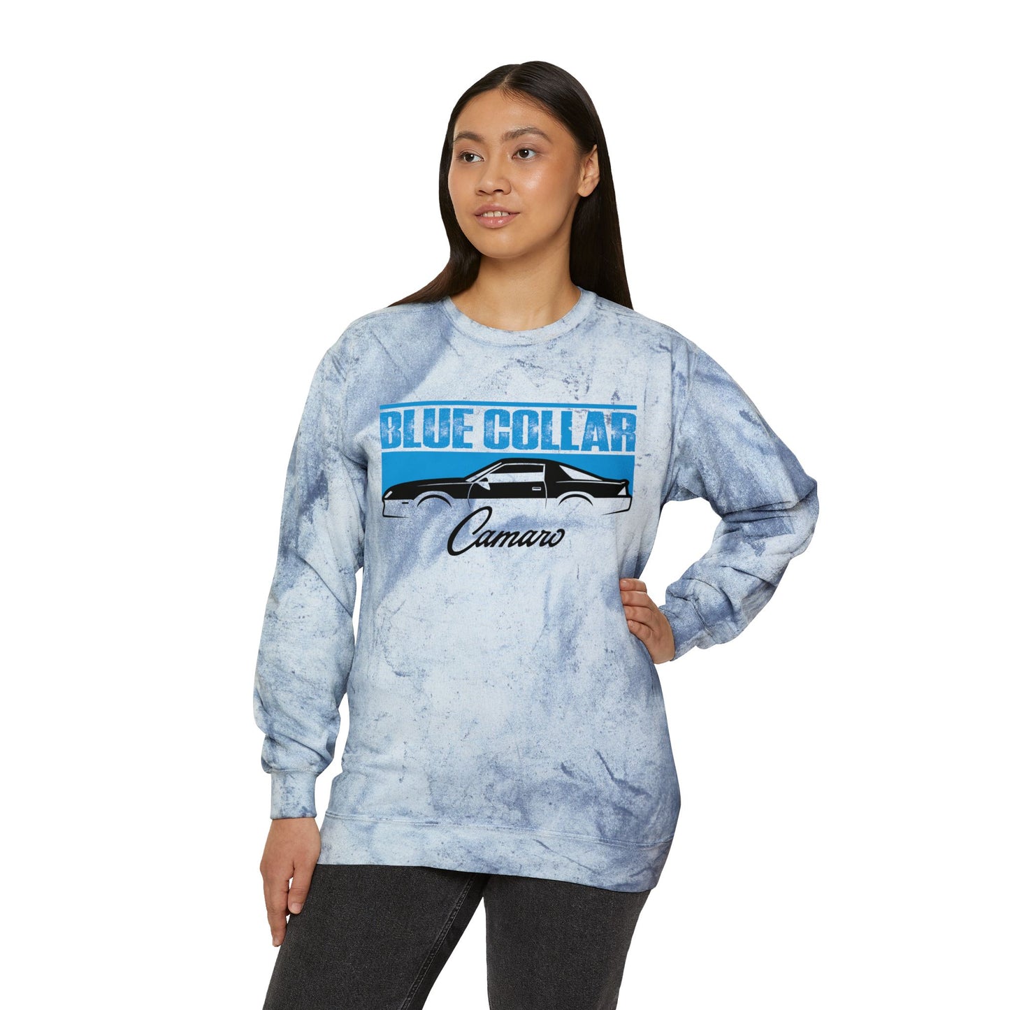 Blue Collar 3rd Gen Camaro Color Blast Crewneck Sweatshirt