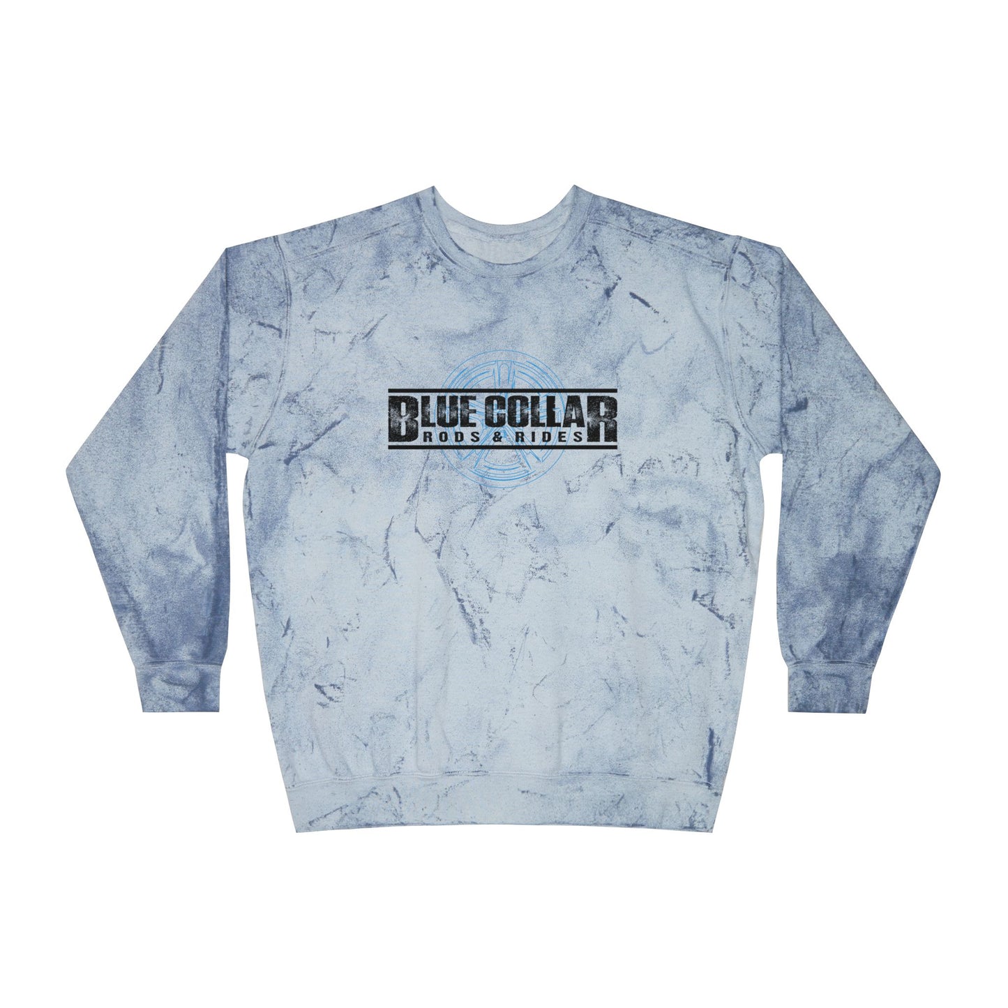 Blue Collar Wheel Color Blast Sweatshirt