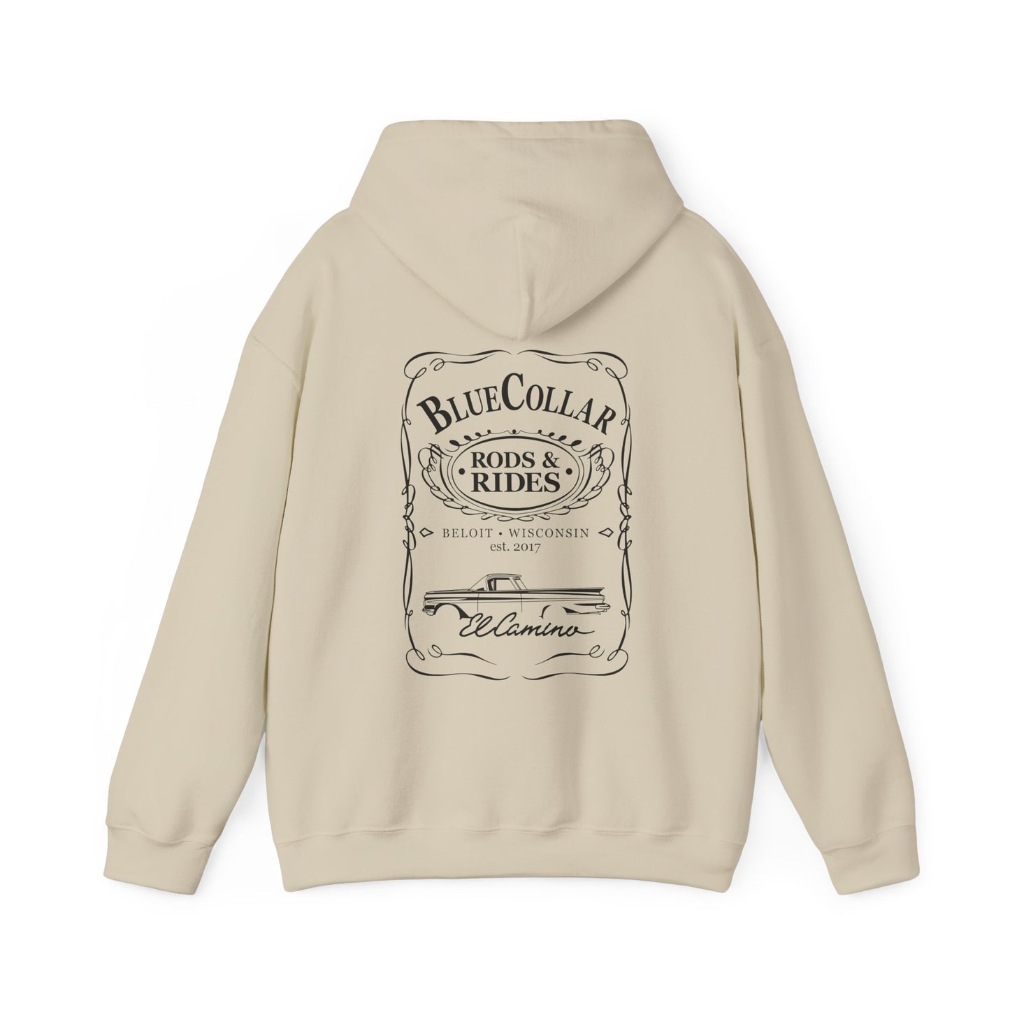 Blue Collar JD El Camino Hoodie