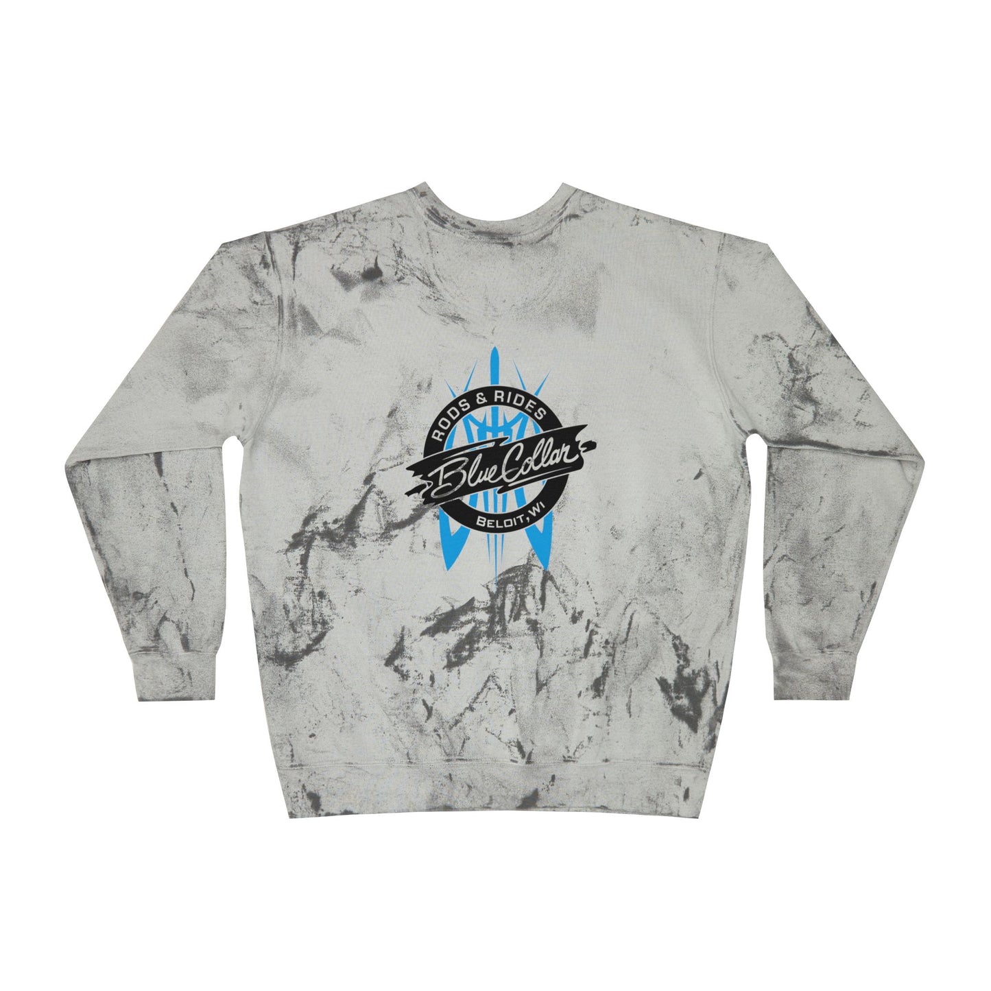 Blue Collar Pinstripe Color Blast Sweatshirt