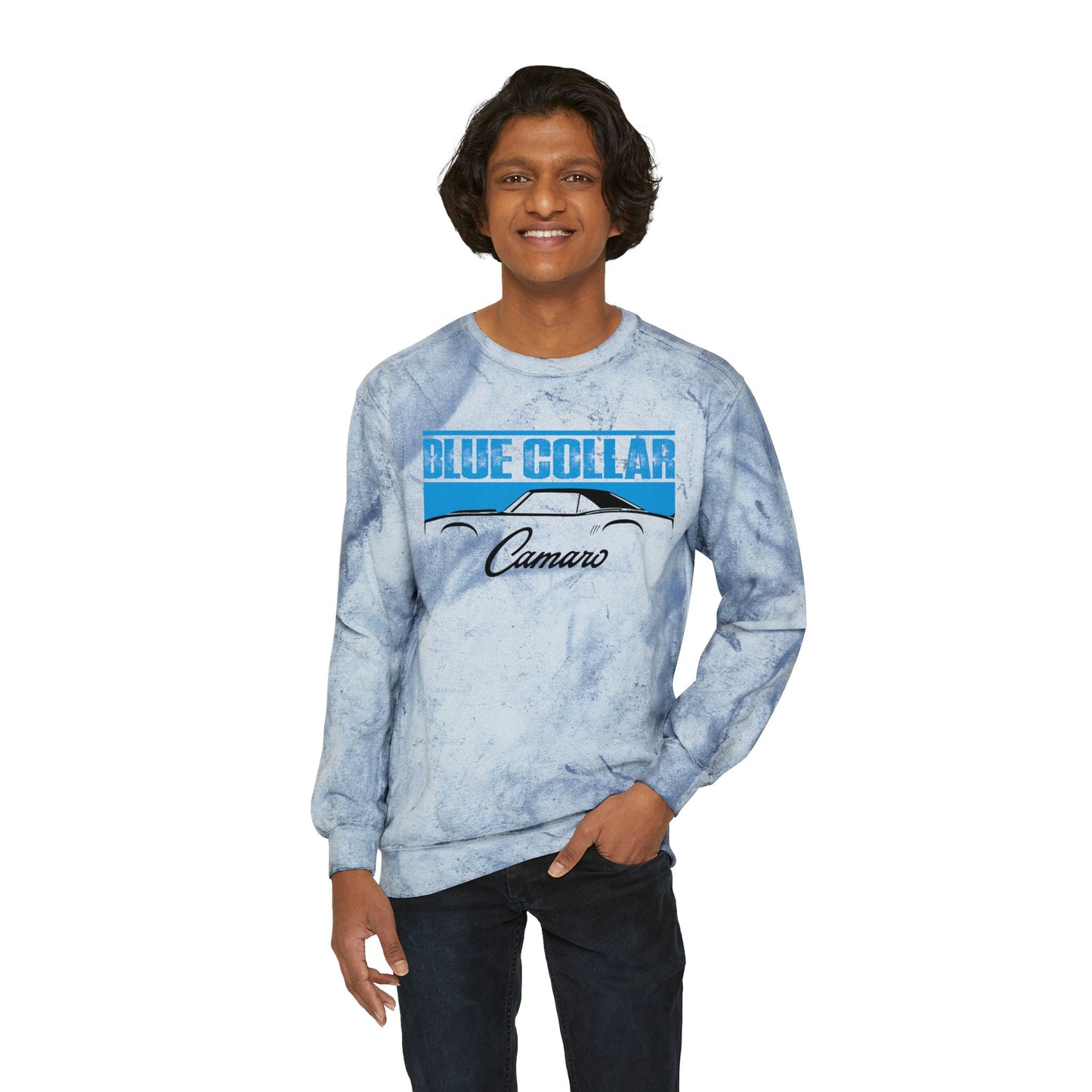 Blue Collar 1st Gen Camaro Color Blast Sweatshirt