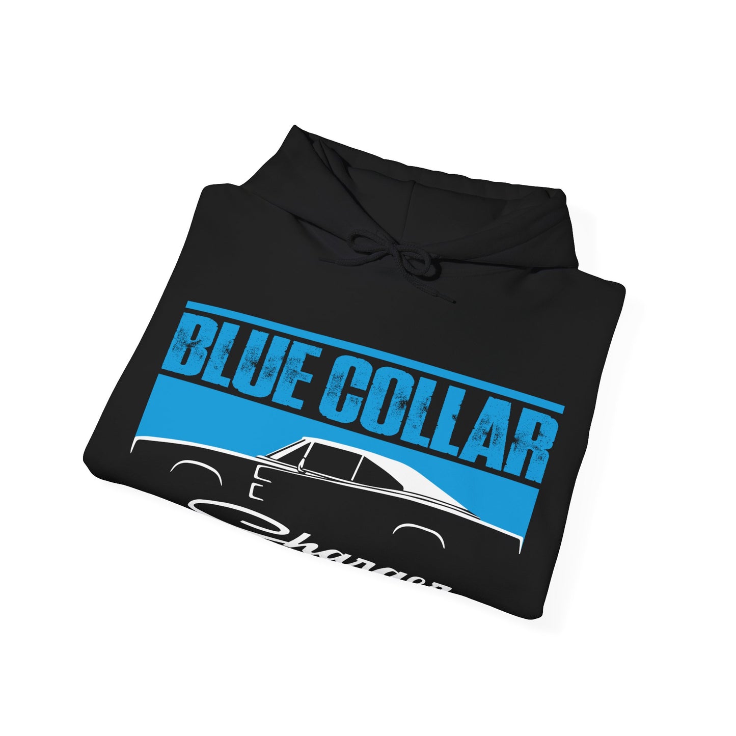 Blue Collar Charger Hoodie
