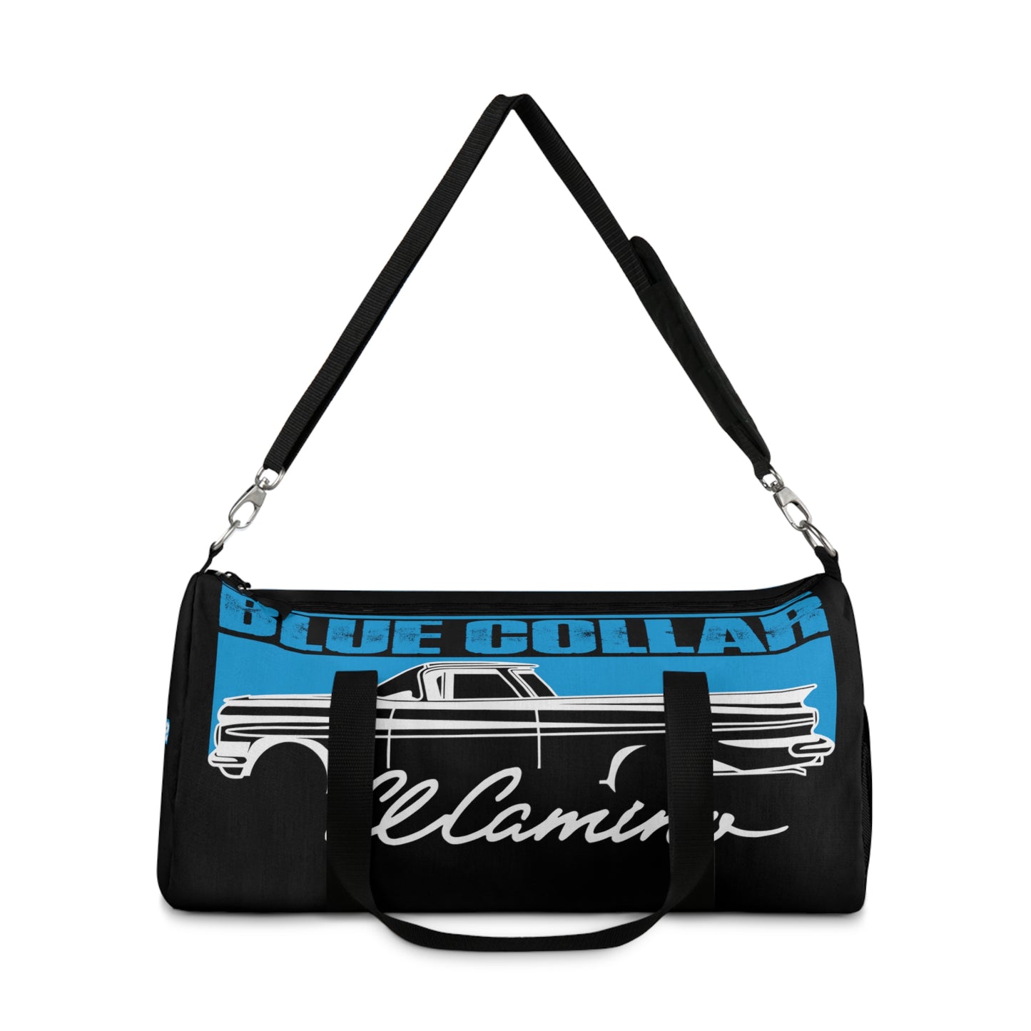 Blue Collar El Camino Black Duffel Bag