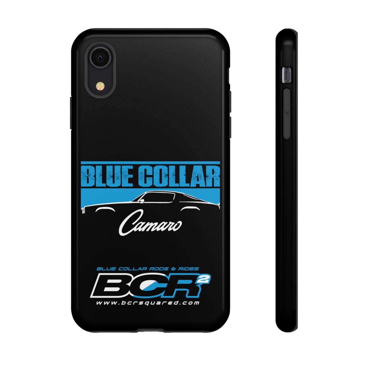 Blue Collar 2nd Gen Camaro Black Phone Cases