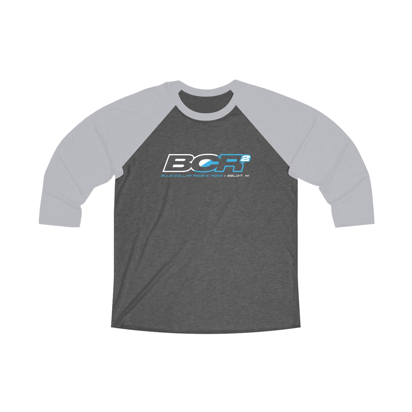 BCR Squared Logo Raglan Tee