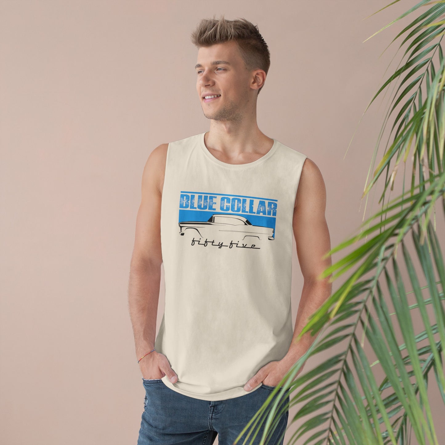 Blue Collar Fifty Five Sleeveless Tee