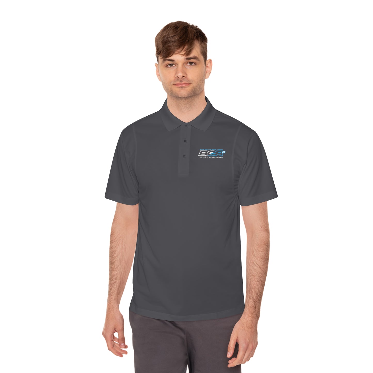 Blue Color 'Cuda Polo Shirt