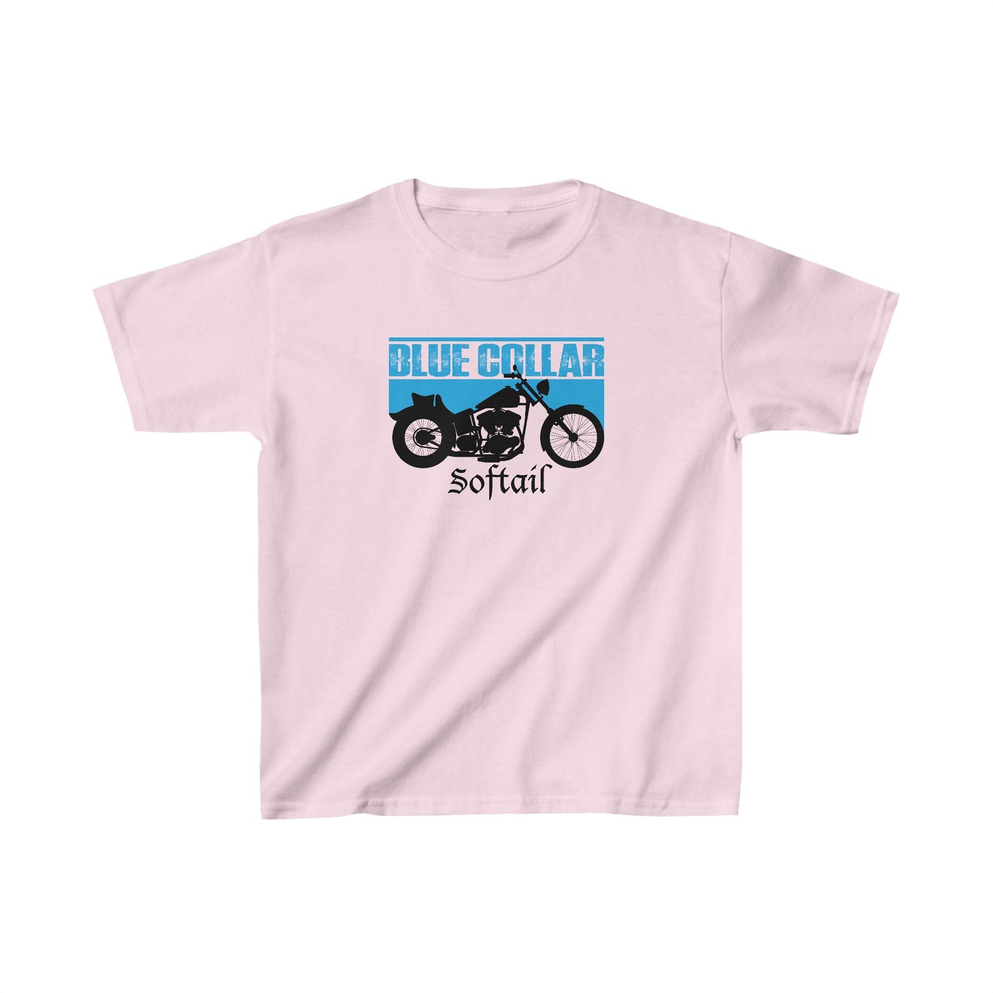 Blue Collar Softail Kids Tee