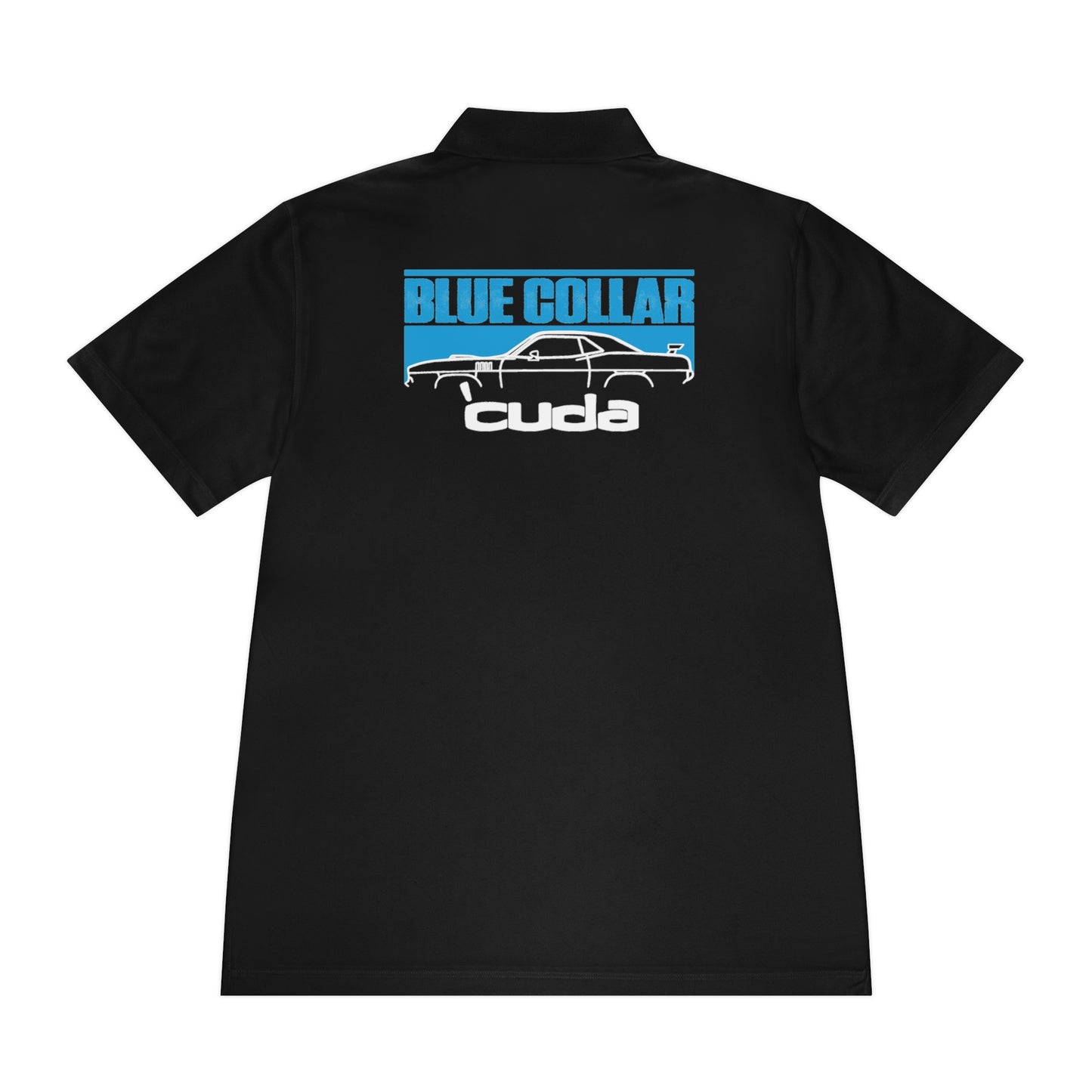 Blue Color 'Cuda Polo Shirt