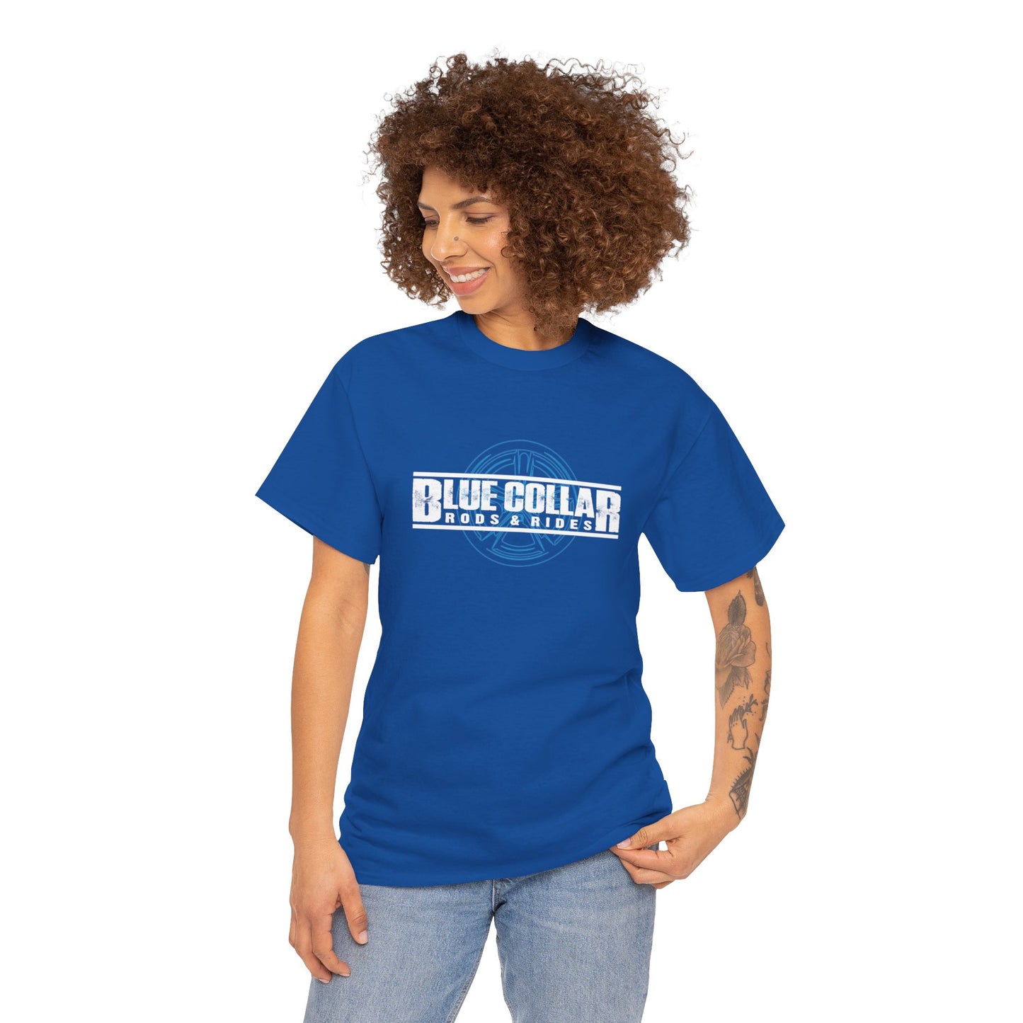 Blue Collar Wheel Tee