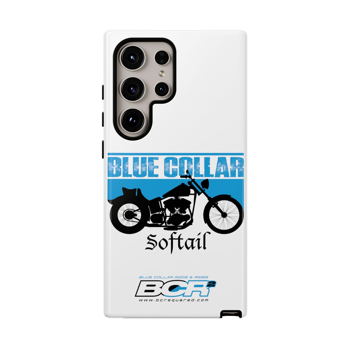 Blue Collar Softail Phone Cases